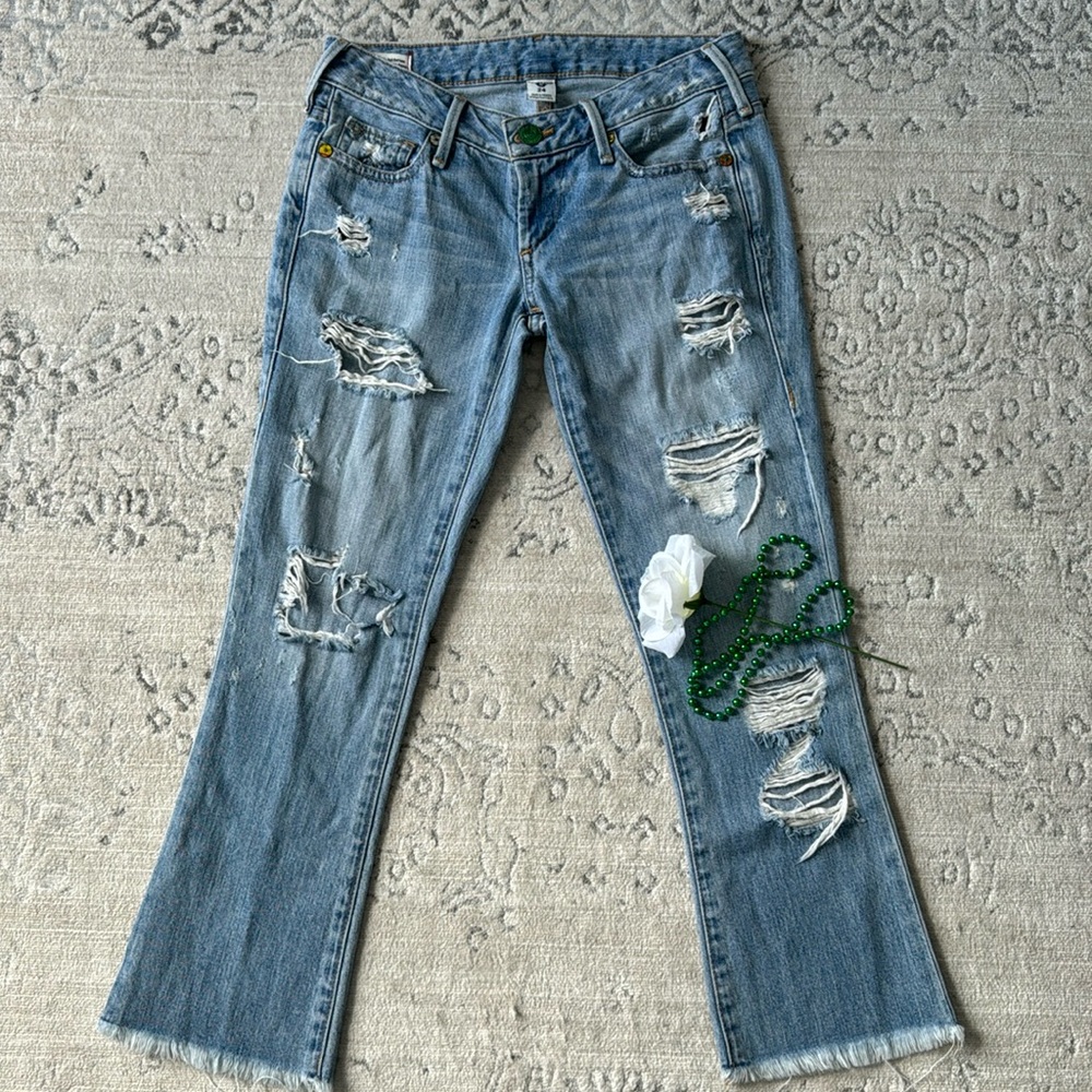True Religion Low Rise Jeans Size 24